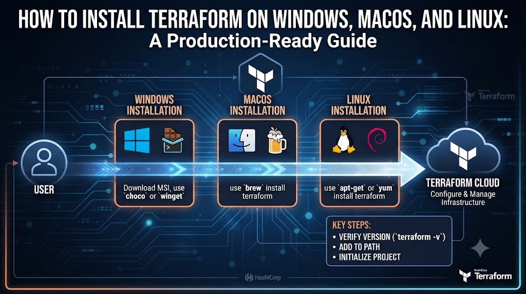 How to Install Terraform on Windows, macOS, and Linux: A Production-Ready Guide