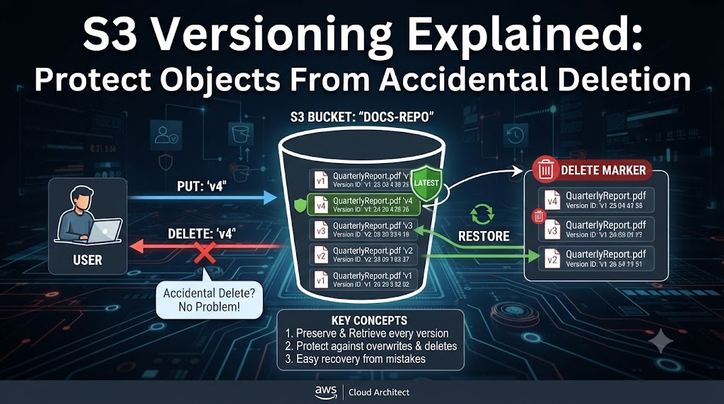 S3 Versioning Explained: Protect Objects From Accidental Deletion